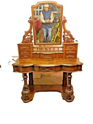 Victorian mahogany duchess - victorian,