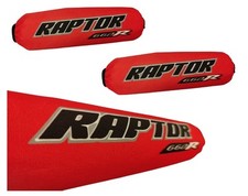 Red/Black Shock Covers, set 3