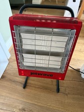 Jetwave Ceramic Heater 1.4/2.8kW 230V Space Heater Garage Workshop, Used