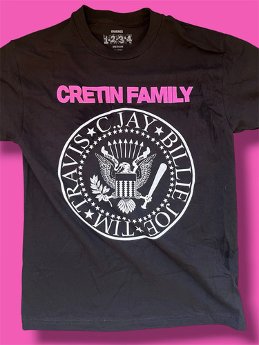 Ramones shirt cretin - ramones,