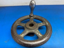 Vintage Metal Hand Wheel Machine Woodworking | engineering  Milling Lathe