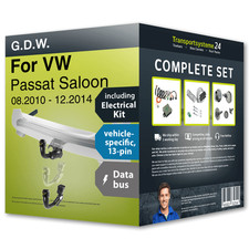 Towbar detachable for VW