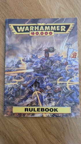 Warhammer 40k rulebook 2nd - rulebook,,