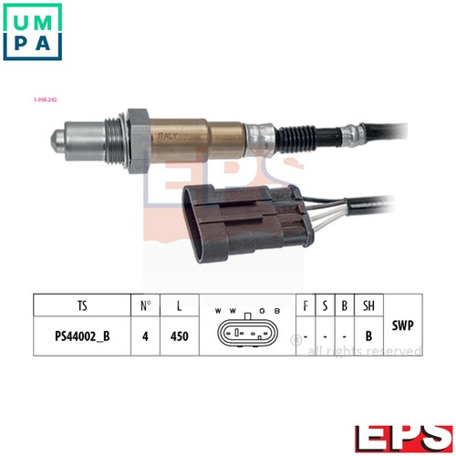 Lambda sensor 998 - lambda, for