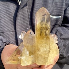 1.91LB Natural citrine cluster