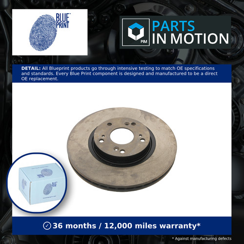 Brake discs pair - 2x, vented