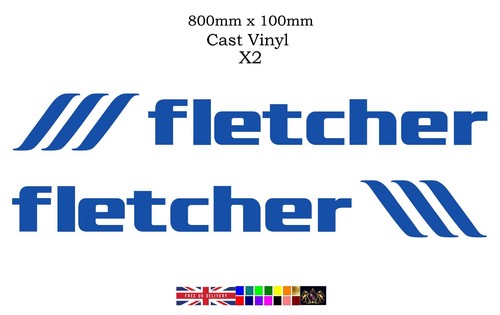 80cm fletcher side decal - side,