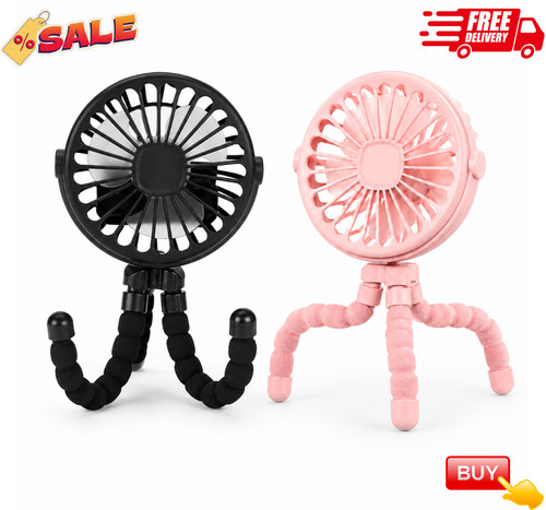 Baby stroller fan - clip, usb