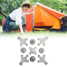 9 Pieces Spare Parts Feet Corner Versatile for Outdoor Backpacking Gazebo
