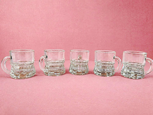 Vintage clear glass miniature