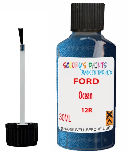 Ford ocean blue paint touch - ford,