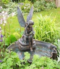 Fairy on Clam Shell Water