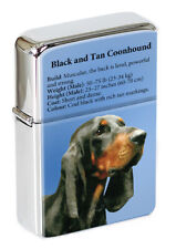 Black and Tan Coonhound Flip Top Lighter