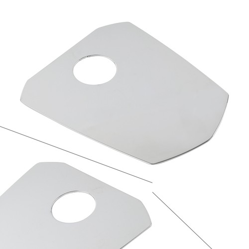 Chrome fuel door accent - chrome, trim