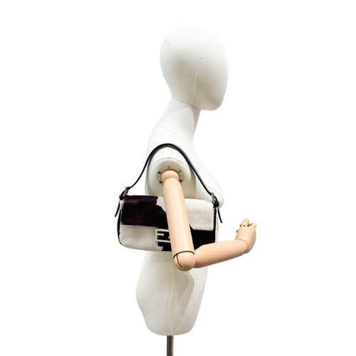 Fendi baguette brown white - baguette,