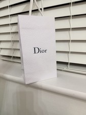 Dior Small White Gift Shopping