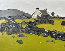 Welsh oil painting - ‘Farm