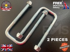 2x Leaf Spring U-BOLTS FORD