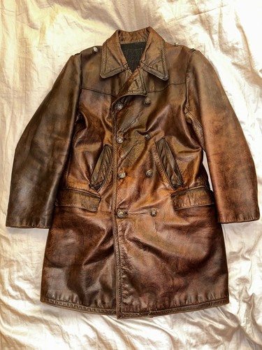 Ww2 german boat leather - german,