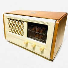 HMV 1115 Compact Valve Table Radio, 1946 - Very Clean & Smart Display Piece