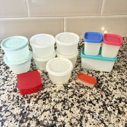 Vintage tupperware storage - vintage,