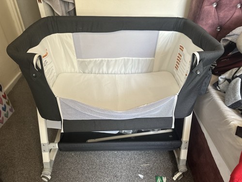 Bedside crib with mattress - ,