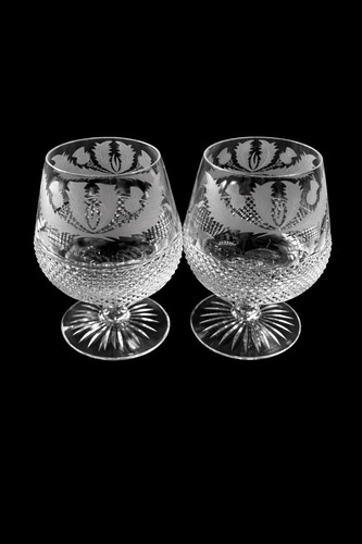 Edinburgh crystal thistle - crystal,