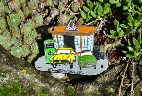 Vintage enamel automobile car - enamel,