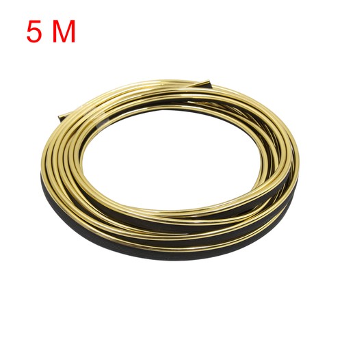 4ft gold tone chrome - 5m, 16.4ft