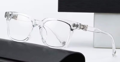 Chrome hearts glasses - chrome, clear