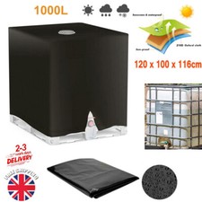 210D Rain Sun Protective Hood Cover for Water Tank 1000 Liter IBC Container Foil