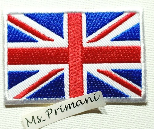 Red embroidered union - union, jack