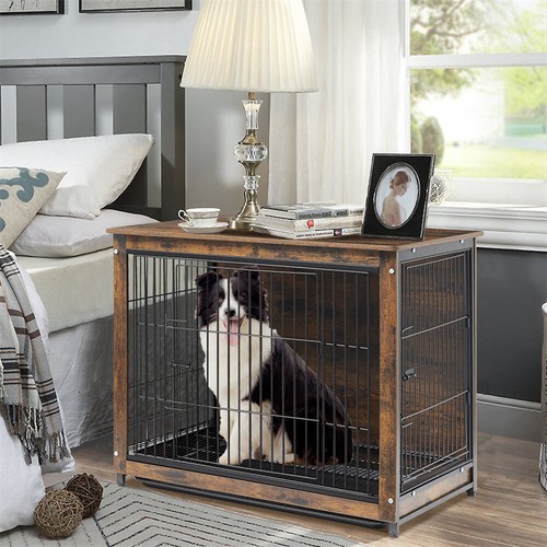 Large dog crate elevated - elevated,