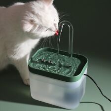 1.5L Pet Cat Dog Water Fountain Water Dispenser USB Silent Indoor Automatic UK