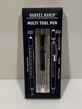 MULTI TOOL PEN 6 in 1 BLACK  FATHERS DAY GIFT