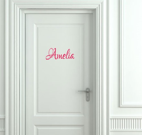 Personalised word name - personalised, sticker