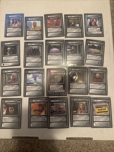 Card lot 1995 star trek - 40,