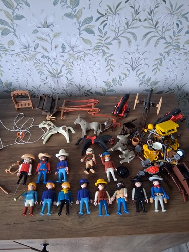 Vintage playmobil western - vintage,