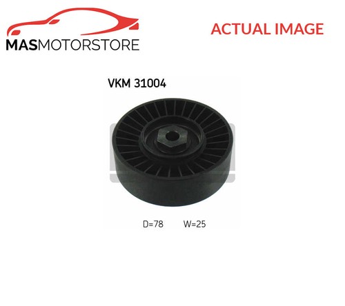 Ribbed belt tensioner pulley - v-ribbed,
