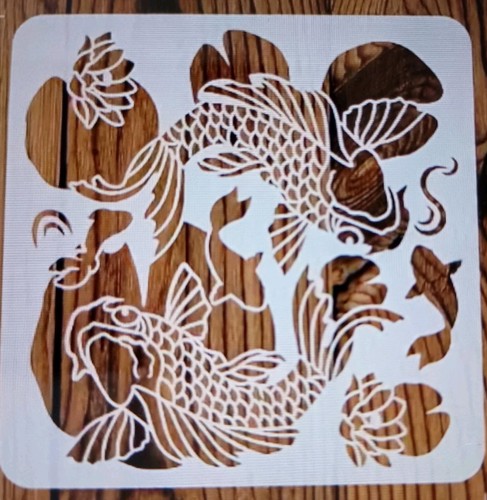 Large koi fish reusable - large,