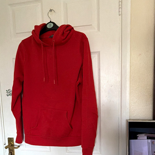 Primark red pullover fleece - primark,