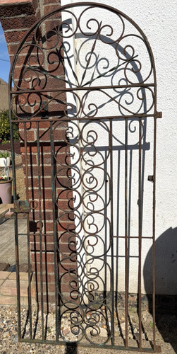 Wrought iron garden - wrought, gate