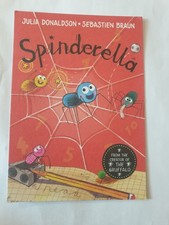 SIGNED PROMO CARD-SPINDERELLA,JULIA DONALDSON-THE GRUFFAO