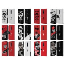 LIVERPOOL FC LFC JURGEN KLOPP PU LEATHER BOOK WALLET CASE FOR ONEPLUS PHONES