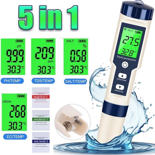 PH/TDS/EC/Salinity/Temperature