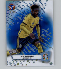 Joe Mendes - 2023 Topps Pristine Road to UEFA Euro 2024 - Blue Refractor /75