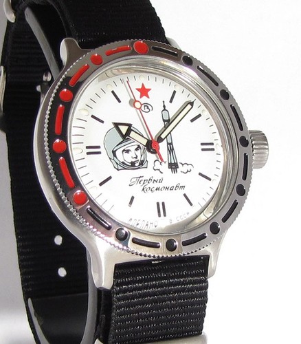 Vostok space amphibian first - space,