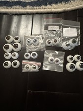 12 PAIR AcRYLiC ReALiSTiC EYES