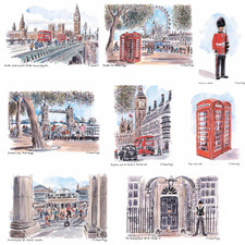 London Souvenir A6 Postcards |