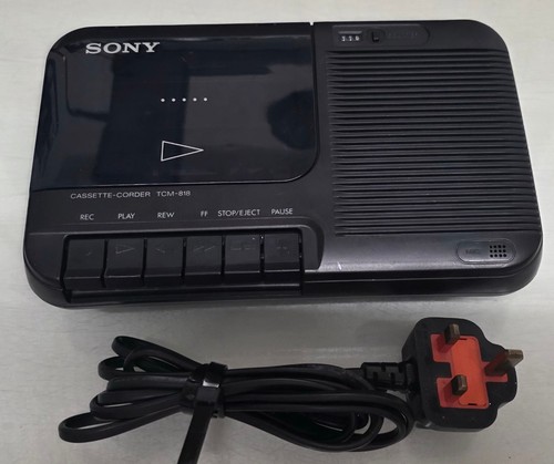 Sony tcm 818 - tcm-818, dictaphone